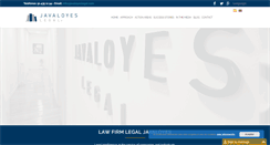 Desktop Screenshot of javaloyeslegal.com