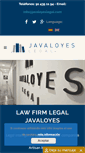 Mobile Screenshot of javaloyeslegal.com